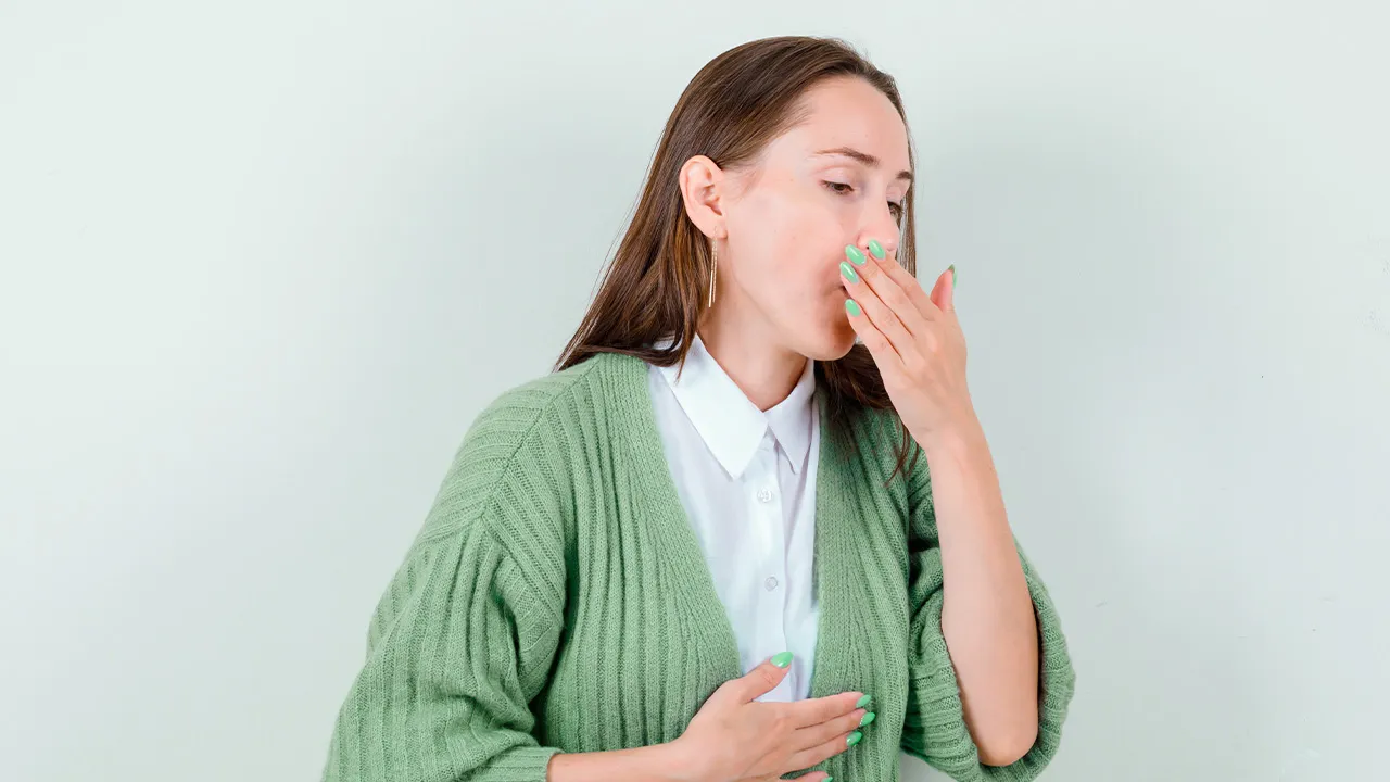 Relief of nausea from GLP-1